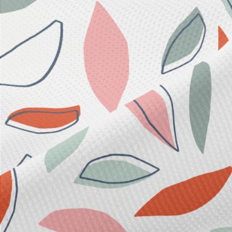 Simple Falling Leaves Piqué