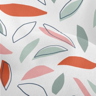 Simple Falling Leaves Lightweight Performance Linen