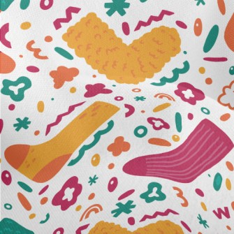 Furry Warm Socks Lightweight Performance Linen