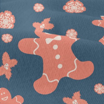 Happy Gingerbread Family Modern Jersey
