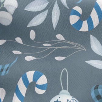 Cool Snowflake Christmas Style Jersey Backed Fleece