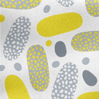Wonderful Long Dots Jersey Backed Fleece