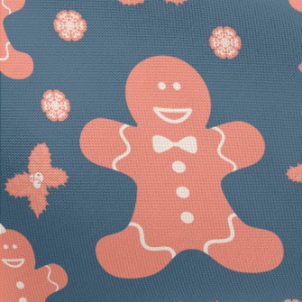 Happy Gingerbread Family Pongee