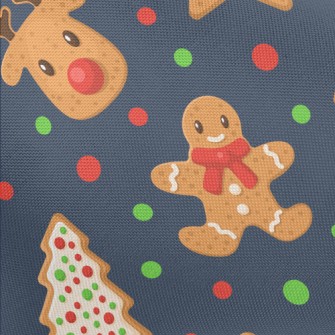 Christmas Gingerbread Pongee