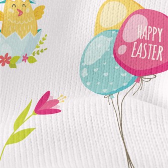 Happy Chicken And Rooster Stretch Jersey