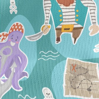 Pirates And Octopus Crew Stretch Jersey