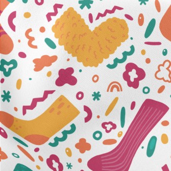 Furry Warm Socks Lightweight Cotton Poplin