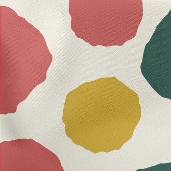 Huge Color Dots Lightweight Cotton Poplin
