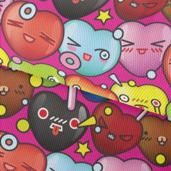 Changeable Expression Love Waterproof Oxford