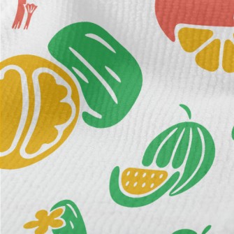 Simple Line Fruits And Vegetab Terry