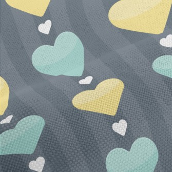 Double Love Hearts Arranged Ne Performance Linen