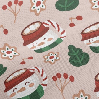 Snowman Mug Cocoa Performance Linen