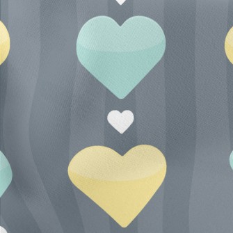 Double Love Hearts Arranged Ne Stretch Ponte