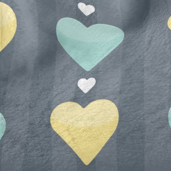 Double Love Hearts Arranged Ne Minky