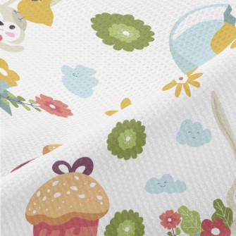 Easter Chick Bunny Piqué