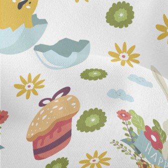 Easter Chick Bunny Lightweight Performance Linen