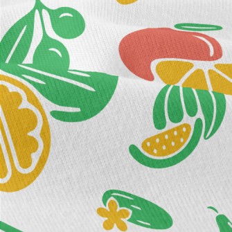Simple Line Fruits And Vegetab Modern Jersey