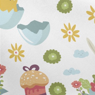 Easter Chick Bunny Pongee