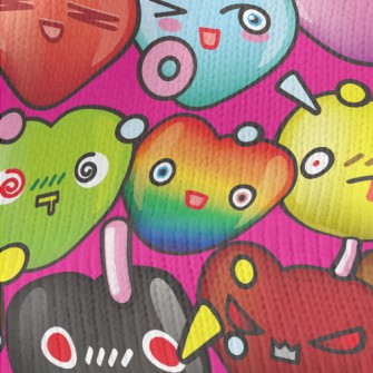 Changeable Expression Love Stretch Jersey