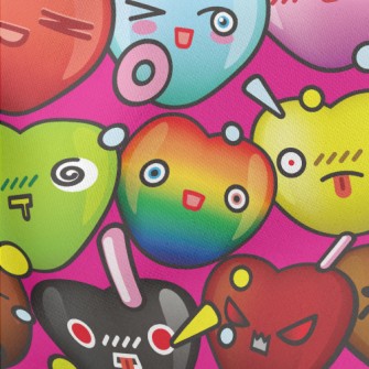 Changeable Expression Love Lightweight Cotton Poplin