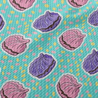 Colorful Marshmallows Birdseye Piqué