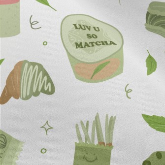 Matcha Flavored Dessert Chiffon
