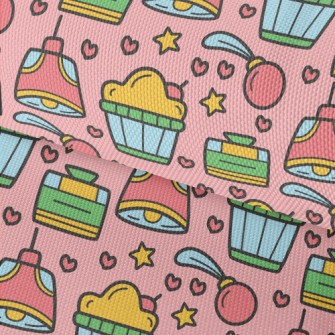 Kawaii Cartoon Pattern Waterproof Oxford