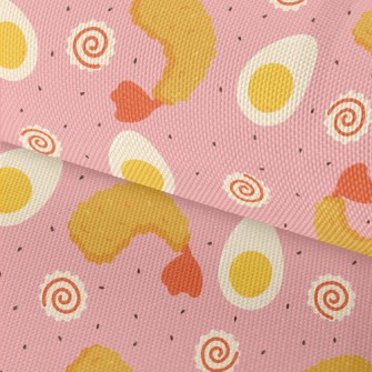 Cartoon Ramen Side Dishes Waterproof Oxford