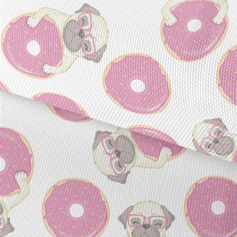 French Bulldog And Donuts Waterproof Oxford