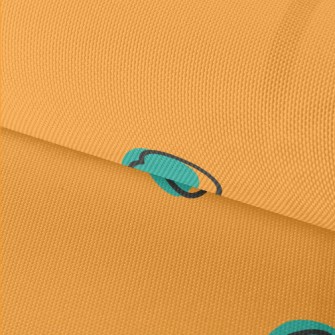 Blue Art Apple Waterproof Oxford