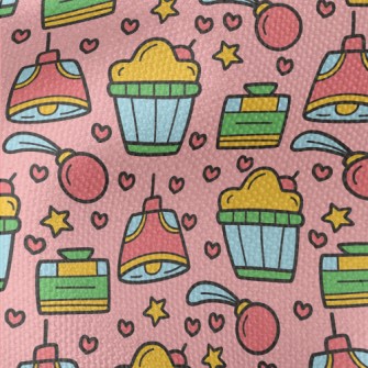 Kawaii Cartoon Pattern Waterproof Canvas