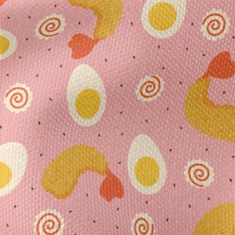 Cartoon Ramen Side Dishes Waterproof Canvas