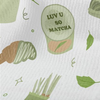 Matcha Flavored Dessert Terry