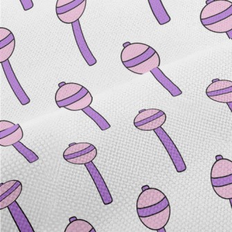 Cartoon Purple Lollipop Performance Linen