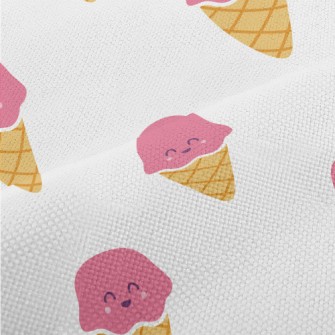 Smiling Pink Cone Performance Linen