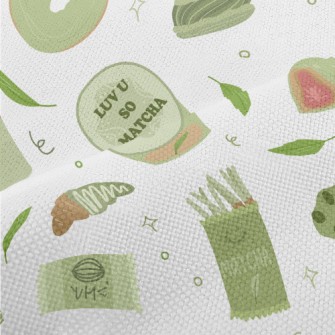 Matcha Flavored Dessert Performance Linen
