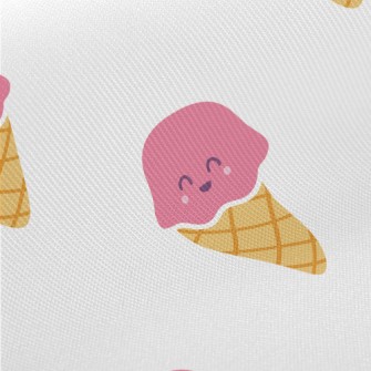 Smiling Pink Cone Twill
