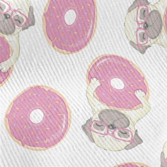 French Bulldog And Donuts Standard Corduroy