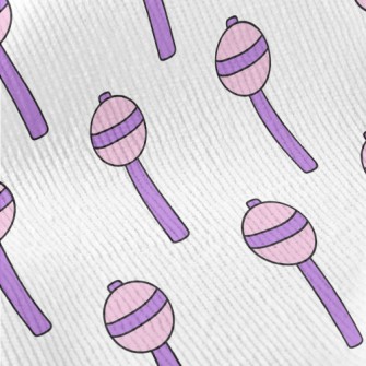 Cartoon Purple Lollipop Standard Corduroy