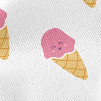 Smiling Pink Cone Standard Corduroy
