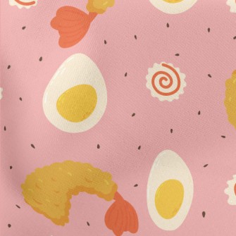 Cartoon Ramen Side Dishes Stretch Ponte