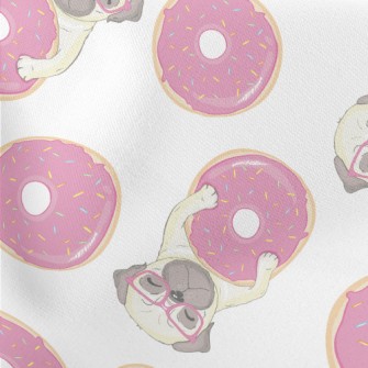 French Bulldog And Donuts Stretch Ponte