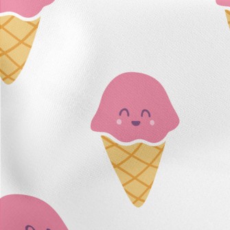 Smiling Pink Cone Stretch Ponte