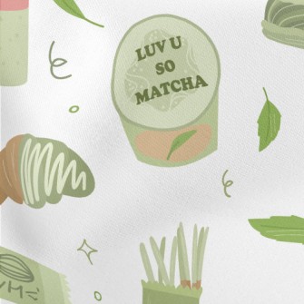 Matcha Flavored Dessert Stretch Ponte