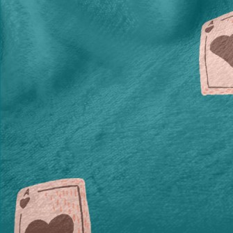 Hand Drawn Playing Cards Minky