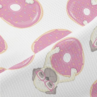 French Bulldog And Donuts Piqué