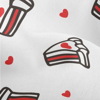 Valentine's Day Berry Pie Lightweight Performance Linen