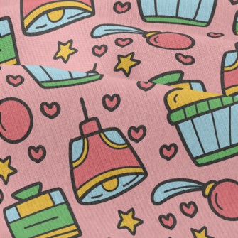 Kawaii Cartoon Pattern Modern Jersey