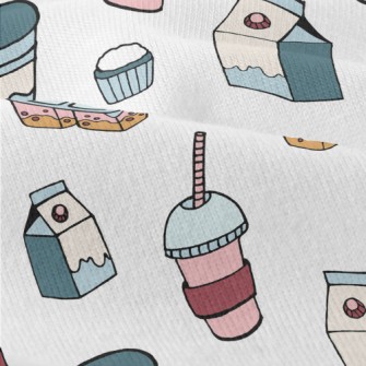 Hand Drawn Berry Dairy Product Modern Jersey