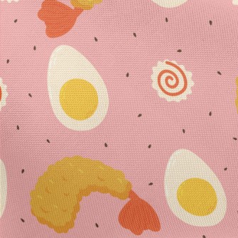 Cartoon Ramen Side Dishes Pongee